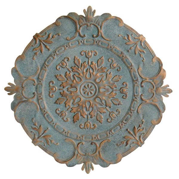 Home Roots Blue European Medallion Wall Decor 321202